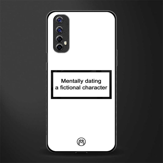 dating a fictional character white glass case for realme 7 image