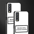dating a fictional character white glass case for vivo y20i vivo y20t image-2