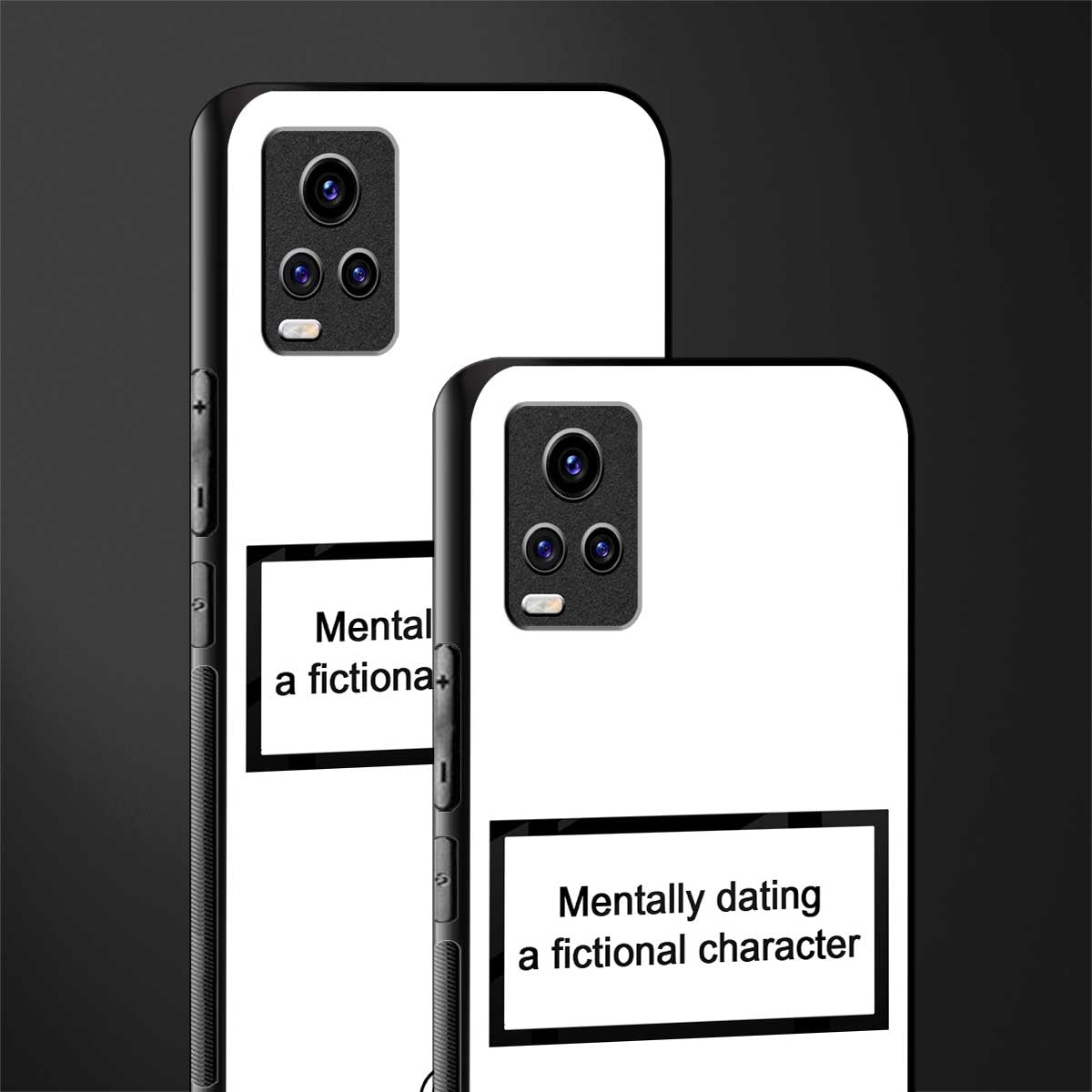 dating a fictional character white glass case for vivo v20 image-2