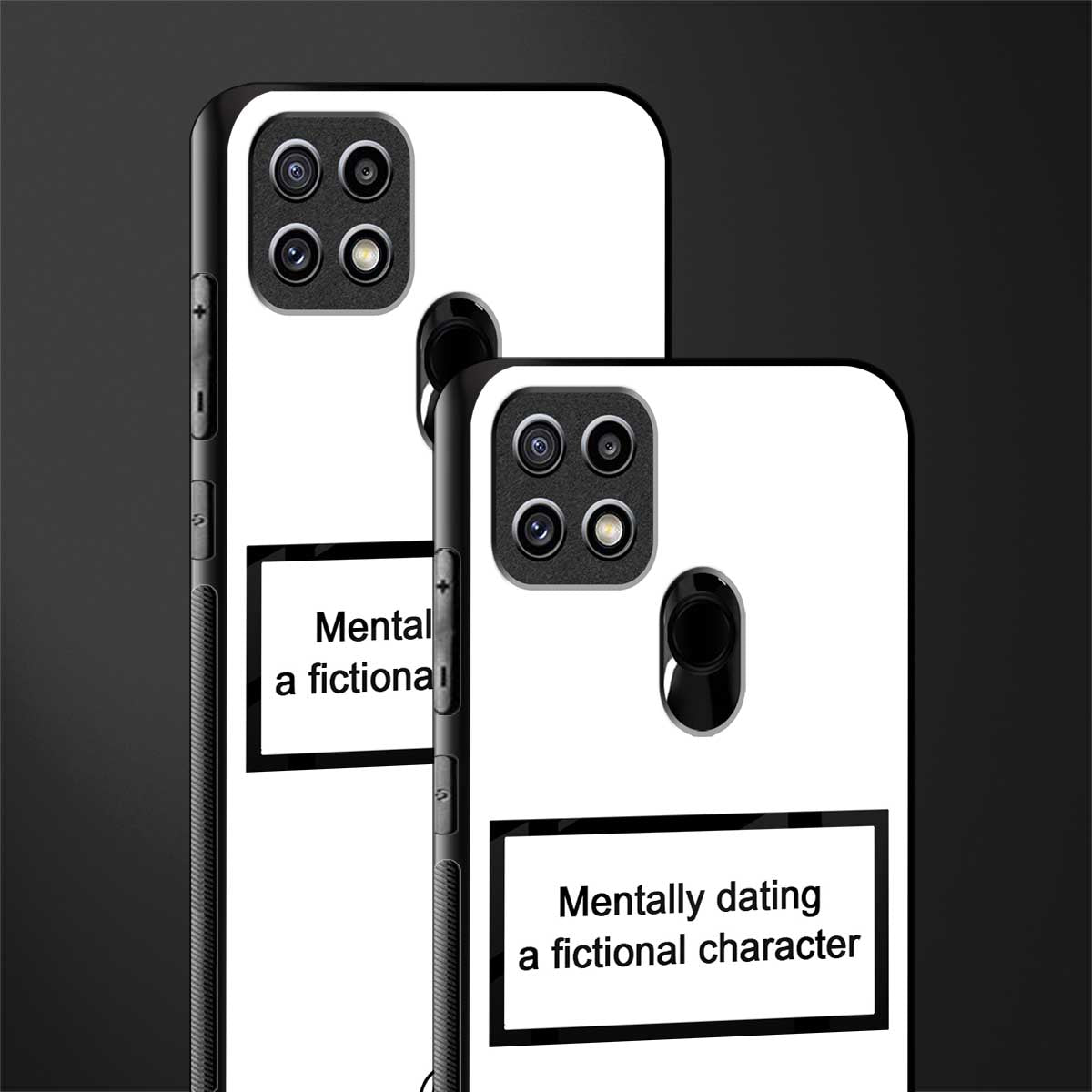 dating a fictional character white glass case for oppo a15s image-2