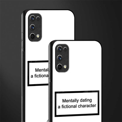 dating a fictional character white glass case for realme 7 pro image-2