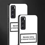 dating a fictional character white glass case for vivo v20 se image-2