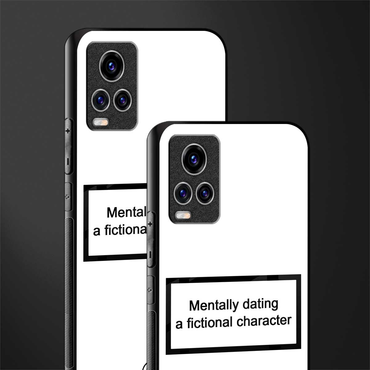 dating a fictional character white glass case for vivo v20 pro image-2
