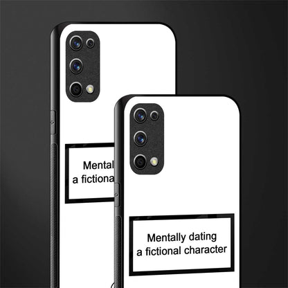 dating a fictional character white glass case for realme x7 pro image-2