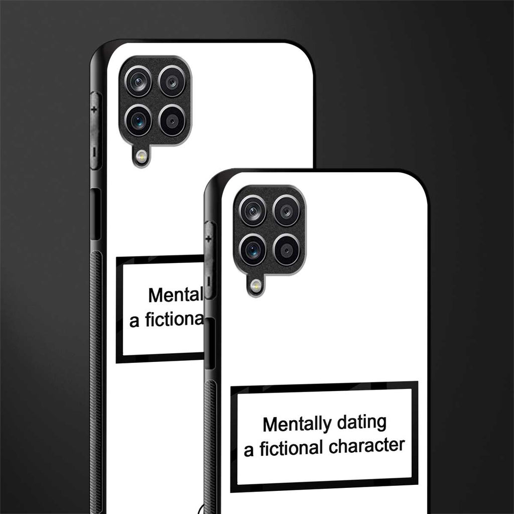 dating a fictional character white glass case for samsung galaxy a12 image-2