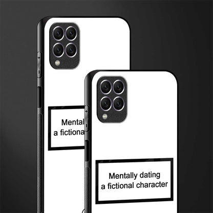 dating a fictional character white glass case for samsung galaxy f62 image-2
