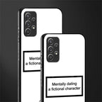 dating a fictional character white glass case for samsung galaxy a32 4g image-2