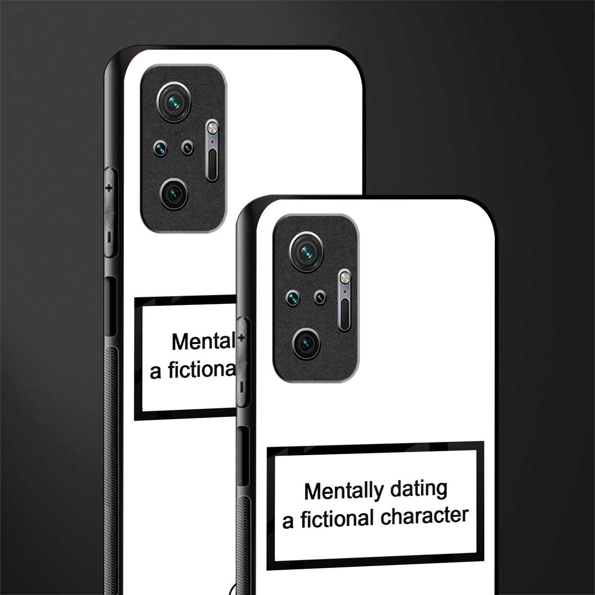 dating a fictional character white glass case for redmi note 10 pro image-2