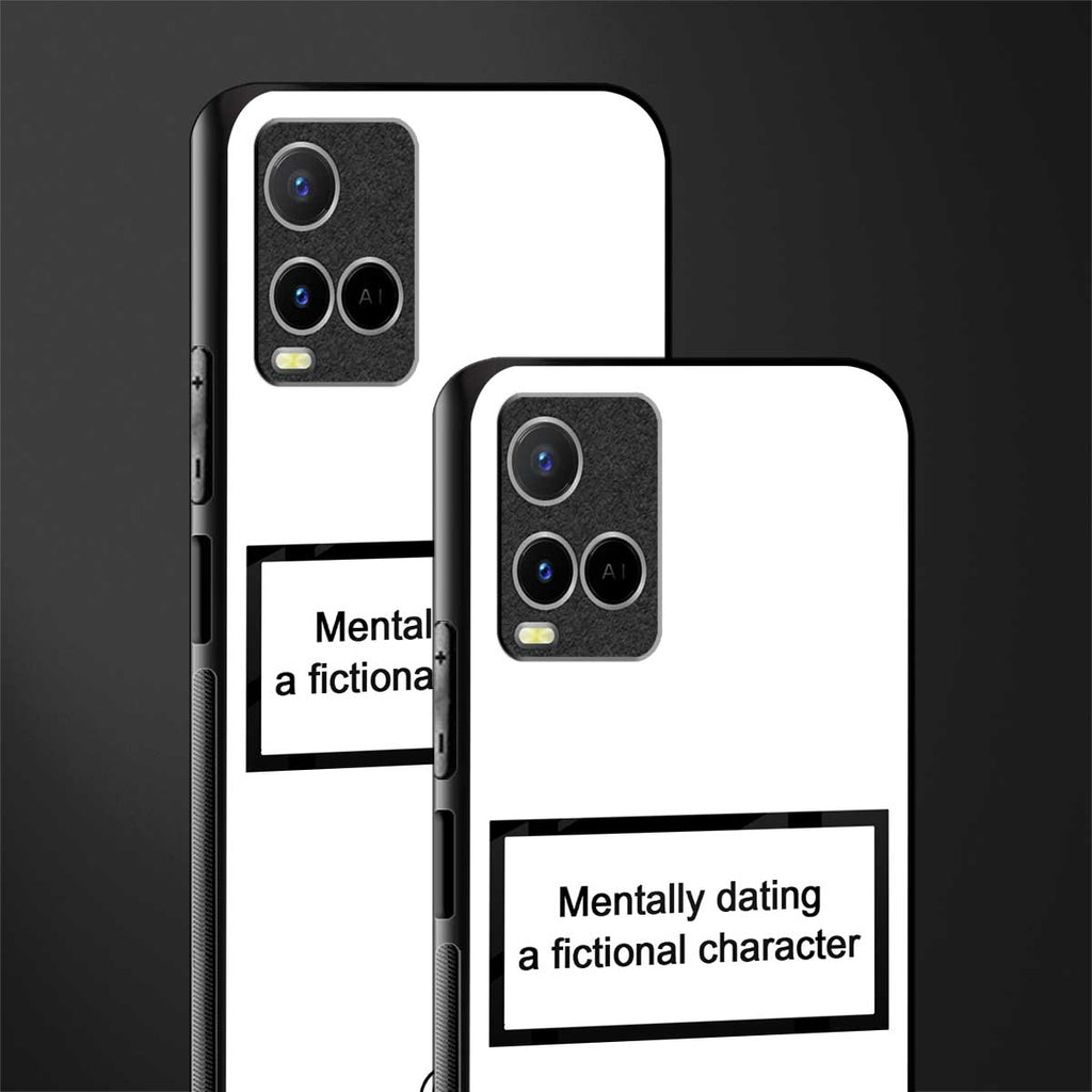 dating a fictional character white glass case for vivo y21t image-2
