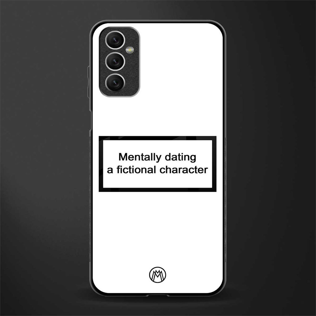 dating a fictional character white glass case for samsung galaxy m52 5g image