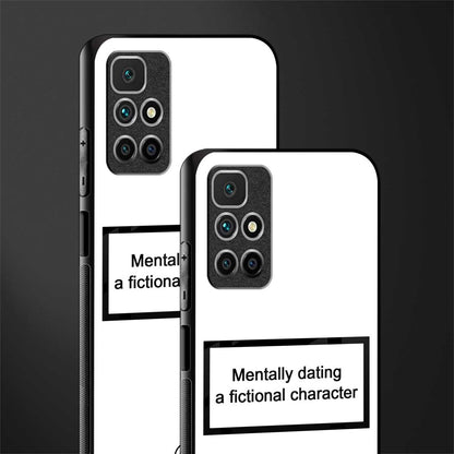 dating a fictional character white glass case for redmi 10 prime image-2