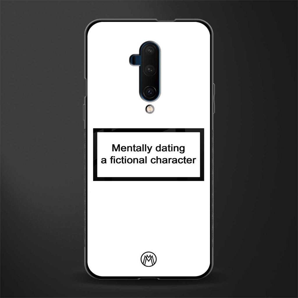 dating a fictional character white glass case for oneplus 7t pro image