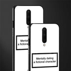 dating a fictional character white glass case for oneplus 7 pro image-2