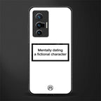 dating a fictional character white glass case for vivo x70 image