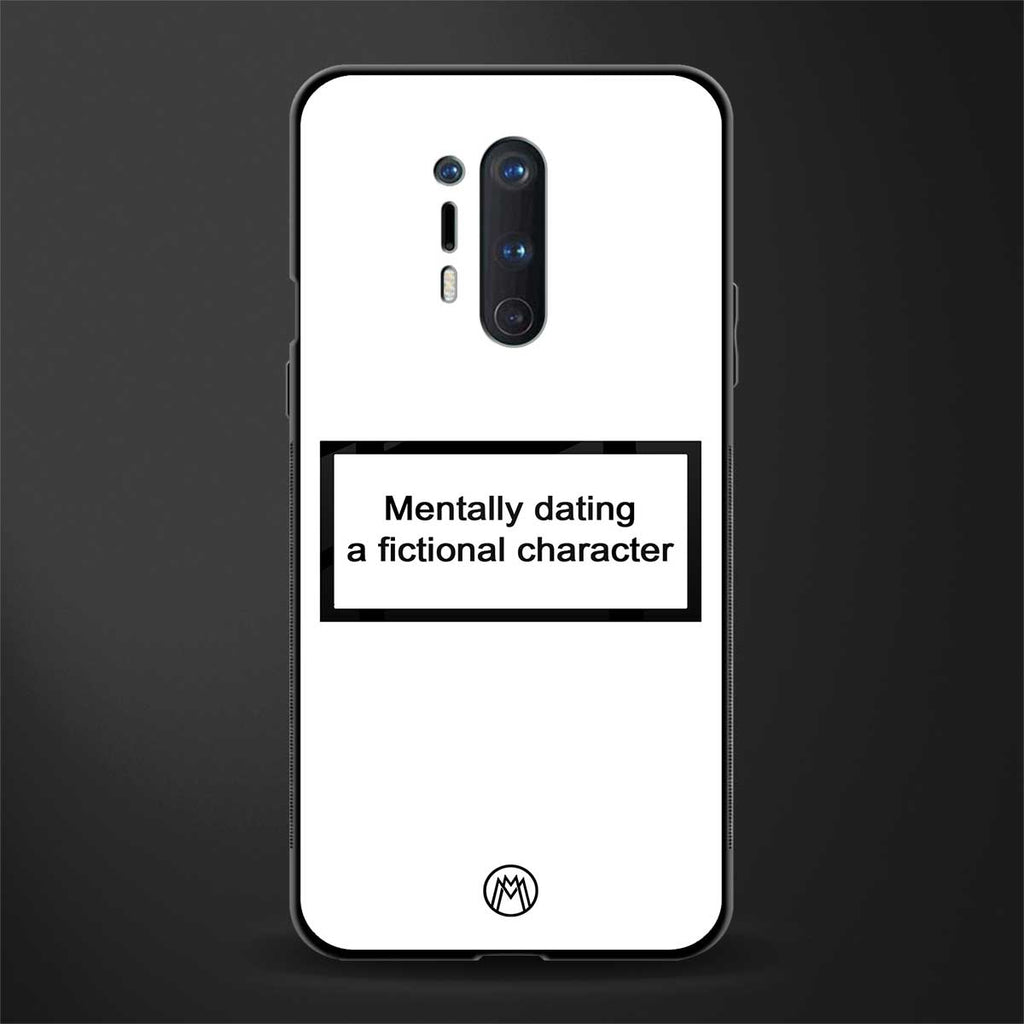 dating a fictional character white glass case for oneplus 8 pro image
