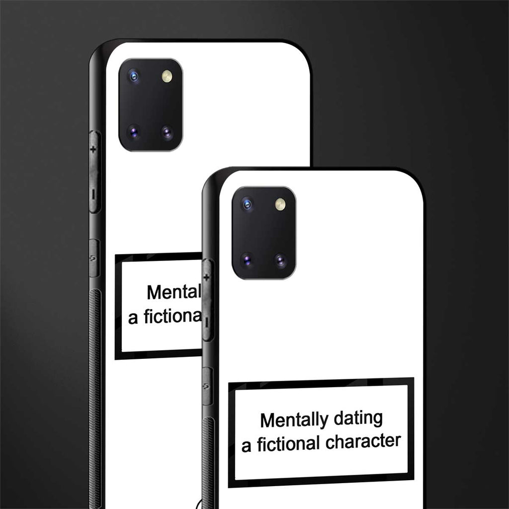dating a fictional character white glass case for samsung galaxy note 10 lite image-2