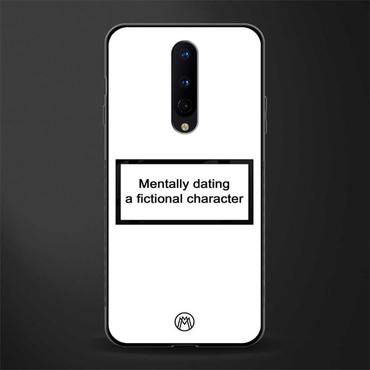 dating a fictional character white glass case for oneplus 8 image