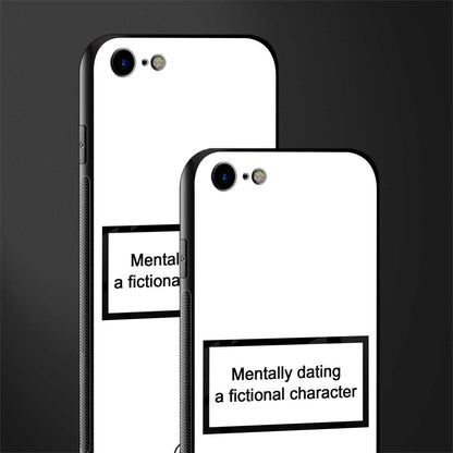 dating a fictional character white glass case for iphone 7 image-2