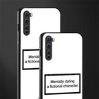 dating a fictional character white glass case for oneplus nord ac2001 image-2