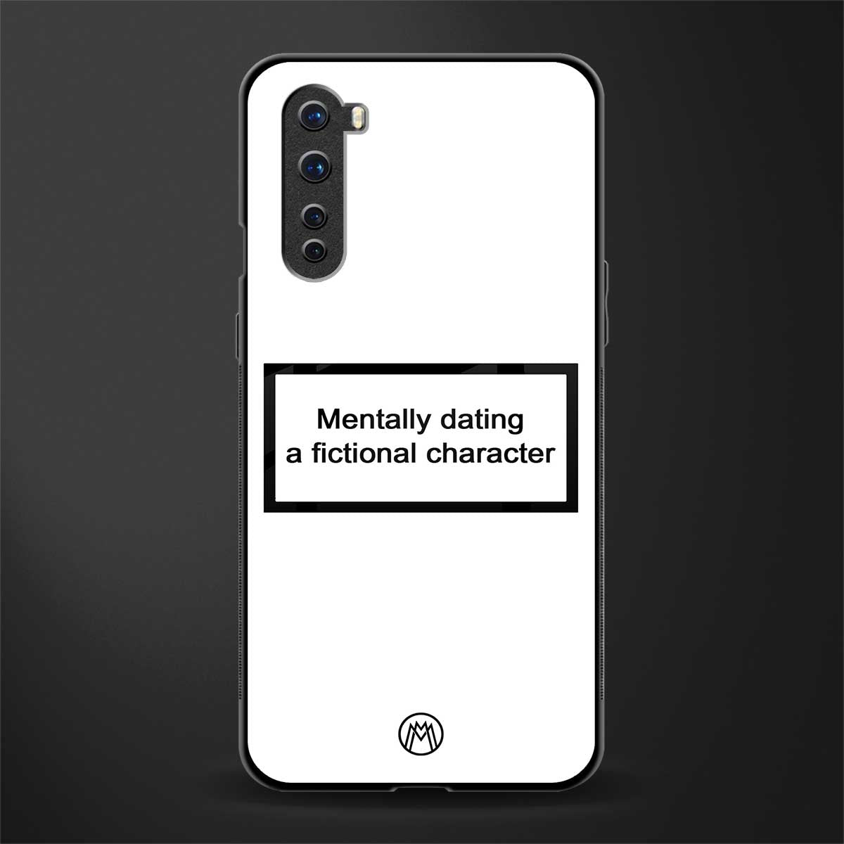 dating a fictional character white glass case for oneplus nord ac2001 image