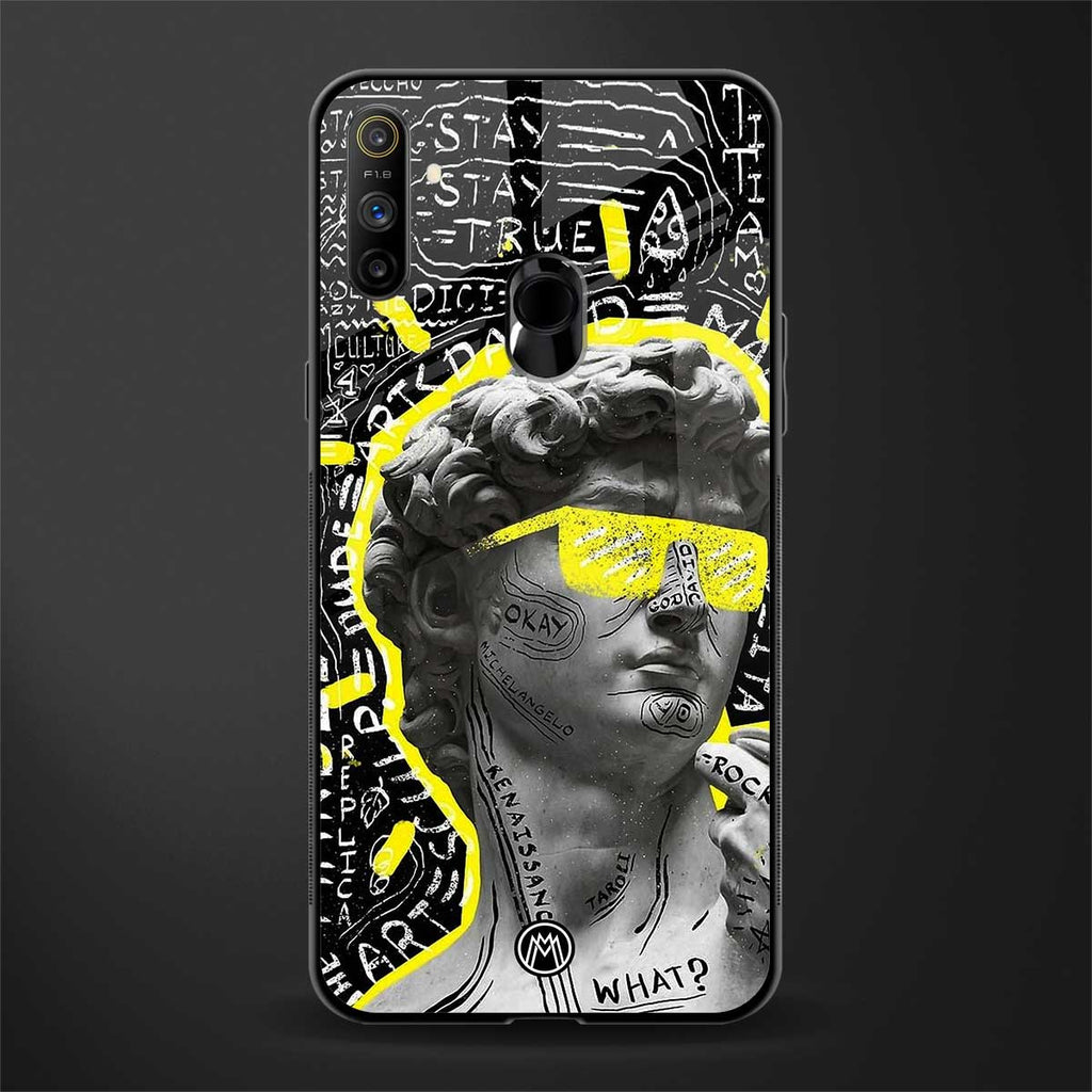 david of michelangelo glass case for realme narzo 10a image