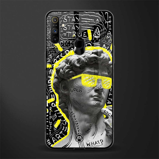 david of michelangelo glass case for realme narzo 20a image