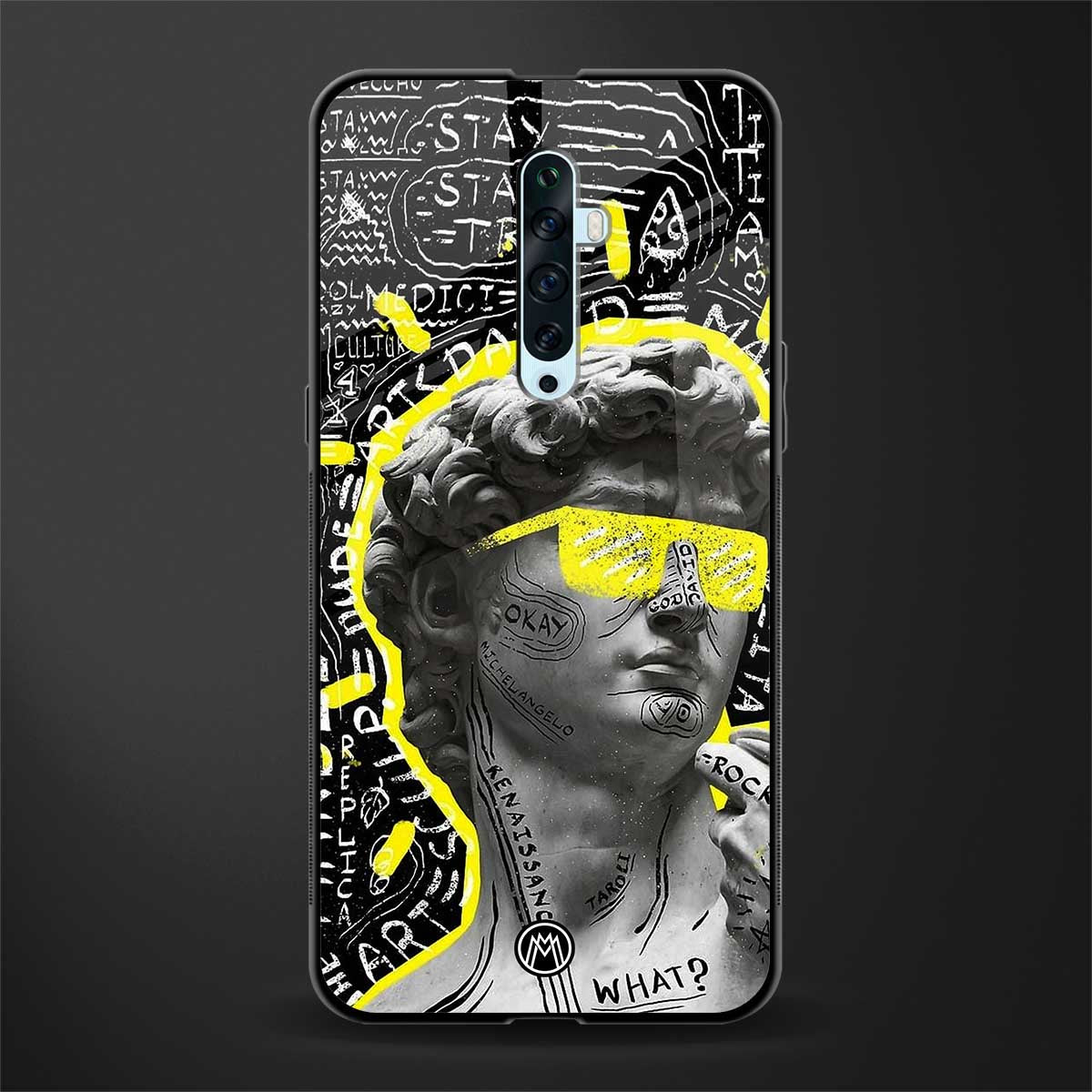 david of michelangelo glass case for oppo reno 2z image