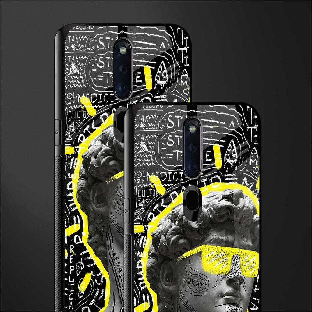 david of michelangelo glass case for oppo f11 pro image-2
