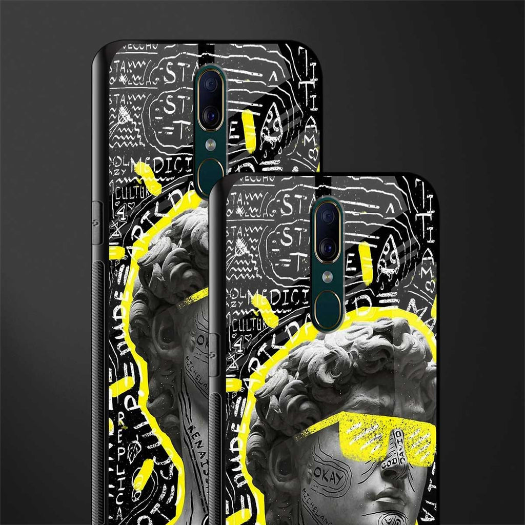 david of michelangelo glass case for oppo a9 image-2