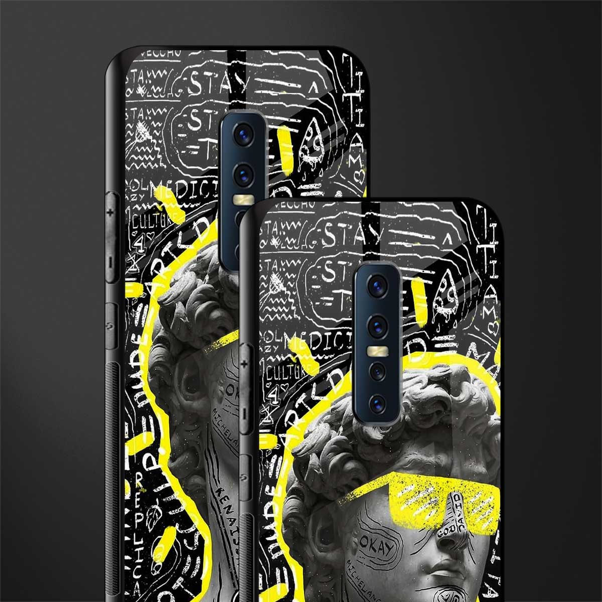 david of michelangelo glass case for vivo v17 pro image-2