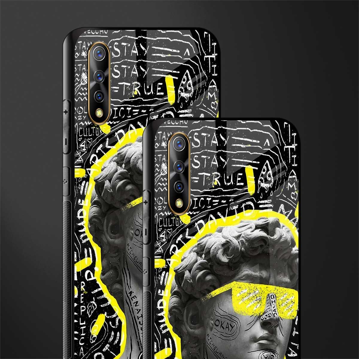 david of michelangelo glass case for vivo s1 image-2