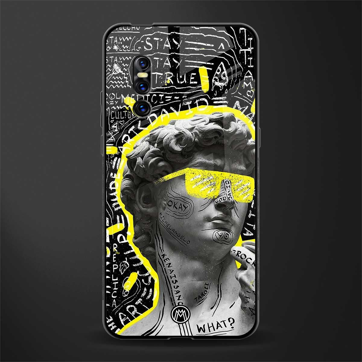 david of michelangelo glass case for vivo v15 pro image