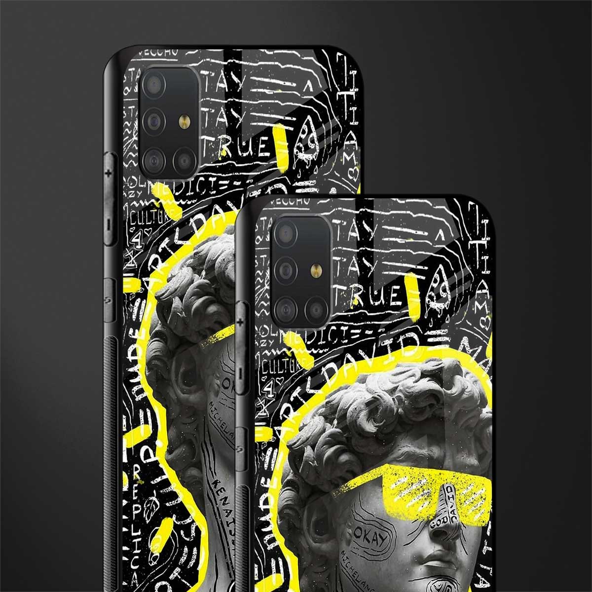 david of michelangelo glass case for samsung galaxy a51 image-2