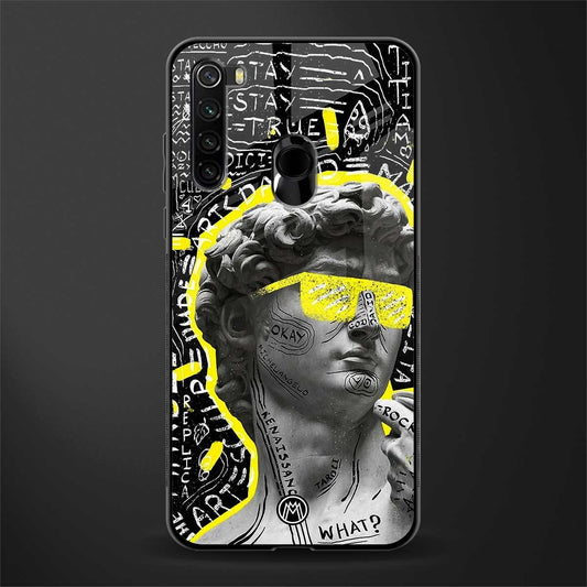 david of michelangelo glass case for redmi note 8 image