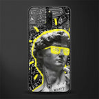 david of michelangelo glass case for redmi 8 image