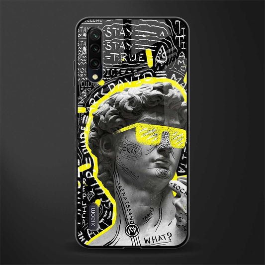 david of michelangelo glass case for mi a3 redmi a3 image