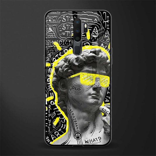 david of michelangelo glass case for oppo a9 2020 image