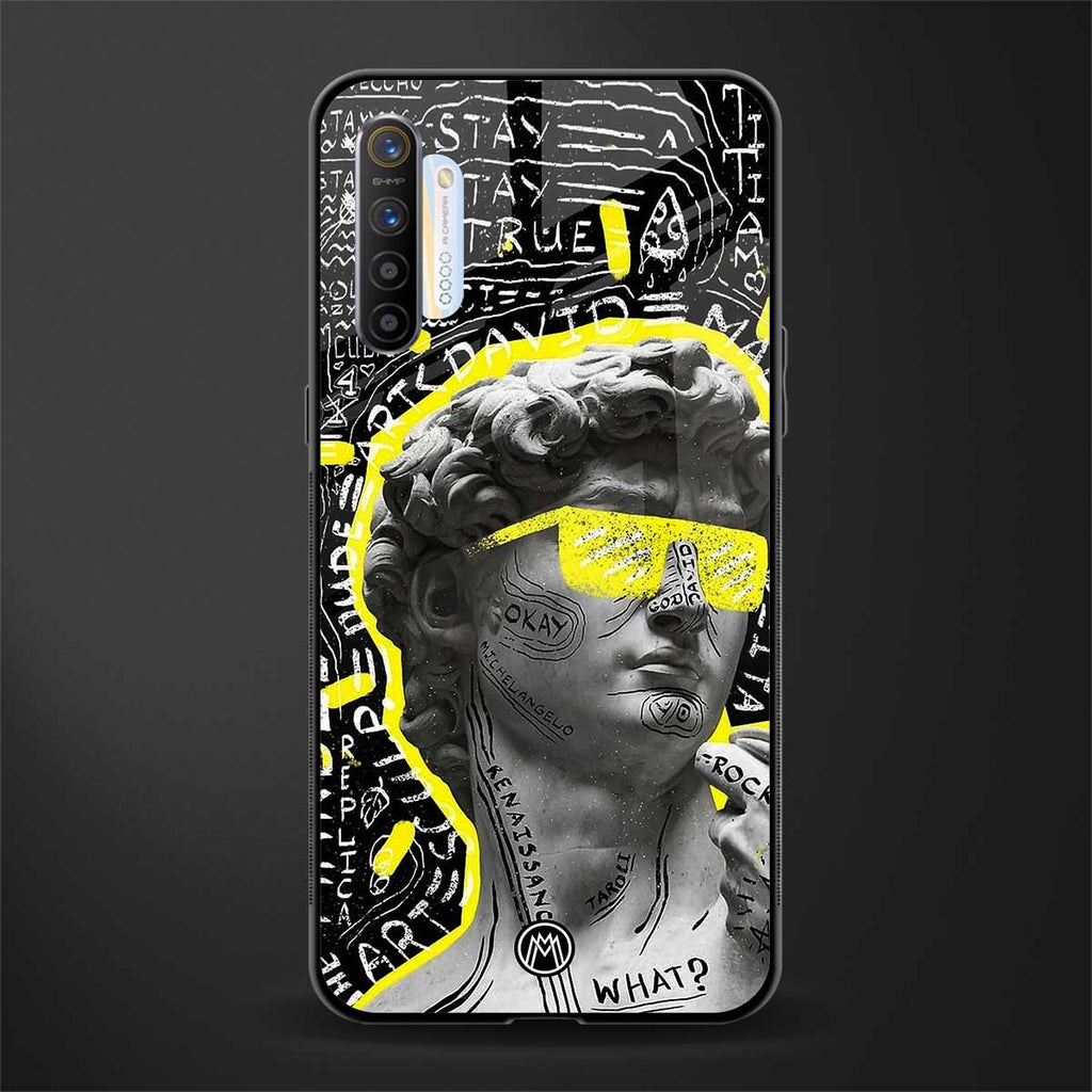 david of michelangelo glass case for realme xt image
