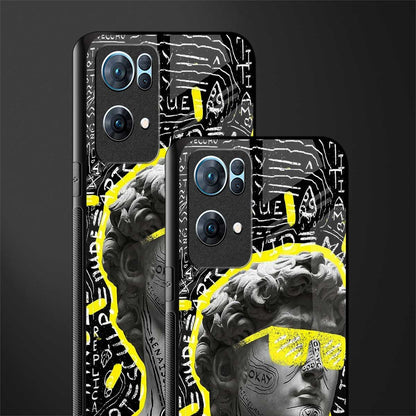 david of michelangelo glass case for oppo reno7 pro 5g image-2