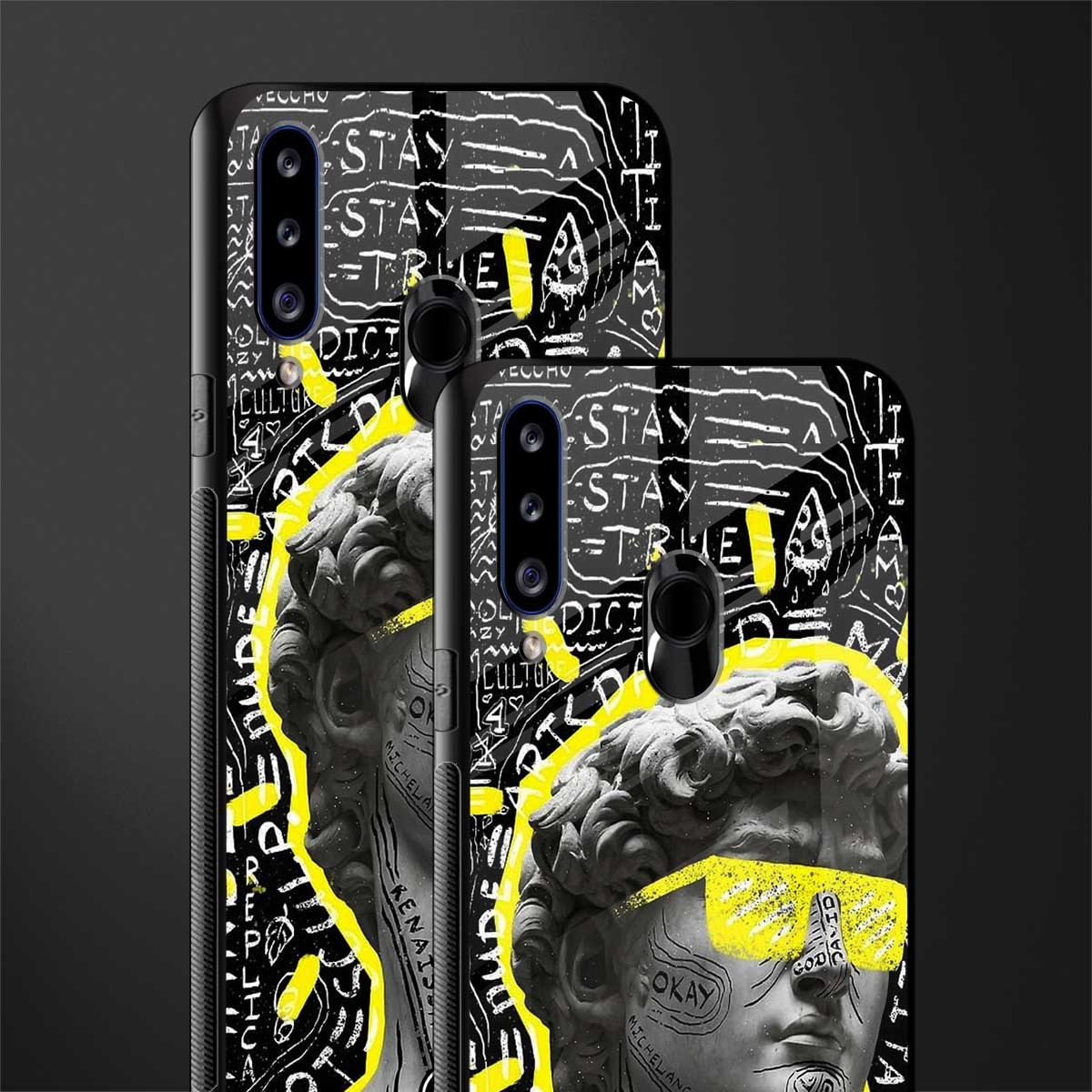 david of michelangelo glass case for samsung galaxy a20s image-2