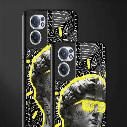 david of michelangelo glass case for oneplus nord ce 2 5g image-2