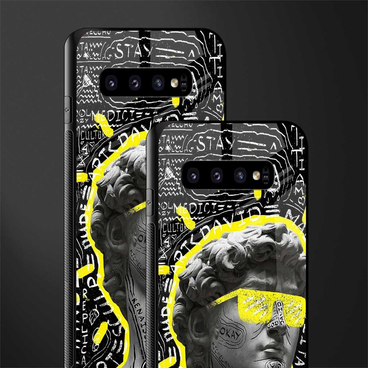 david of michelangelo glass case for samsung galaxy s10 image-2