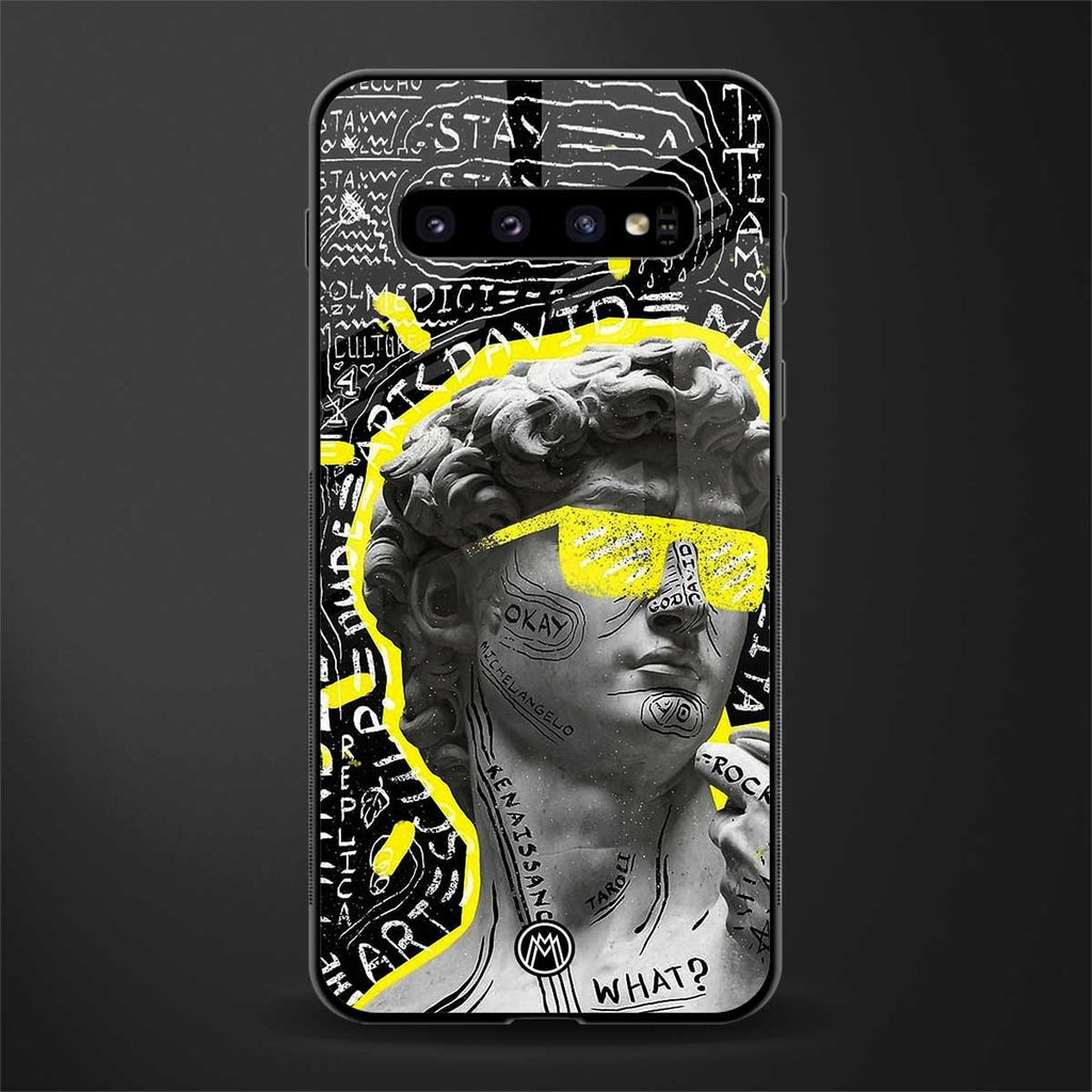 david of michelangelo glass case for samsung galaxy s10 image