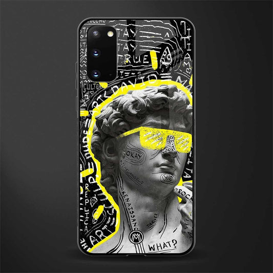 david of michelangelo glass case for samsung galaxy s20 image