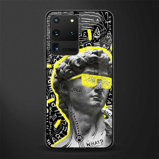 david of michelangelo glass case for samsung galaxy s20 ultra image