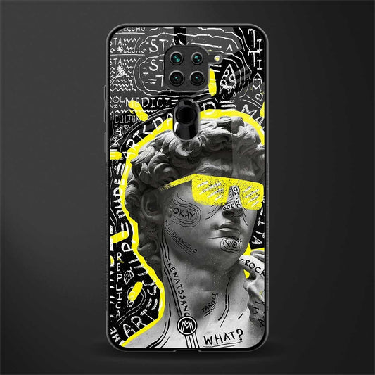 david of michelangelo glass case for redmi note 9 image