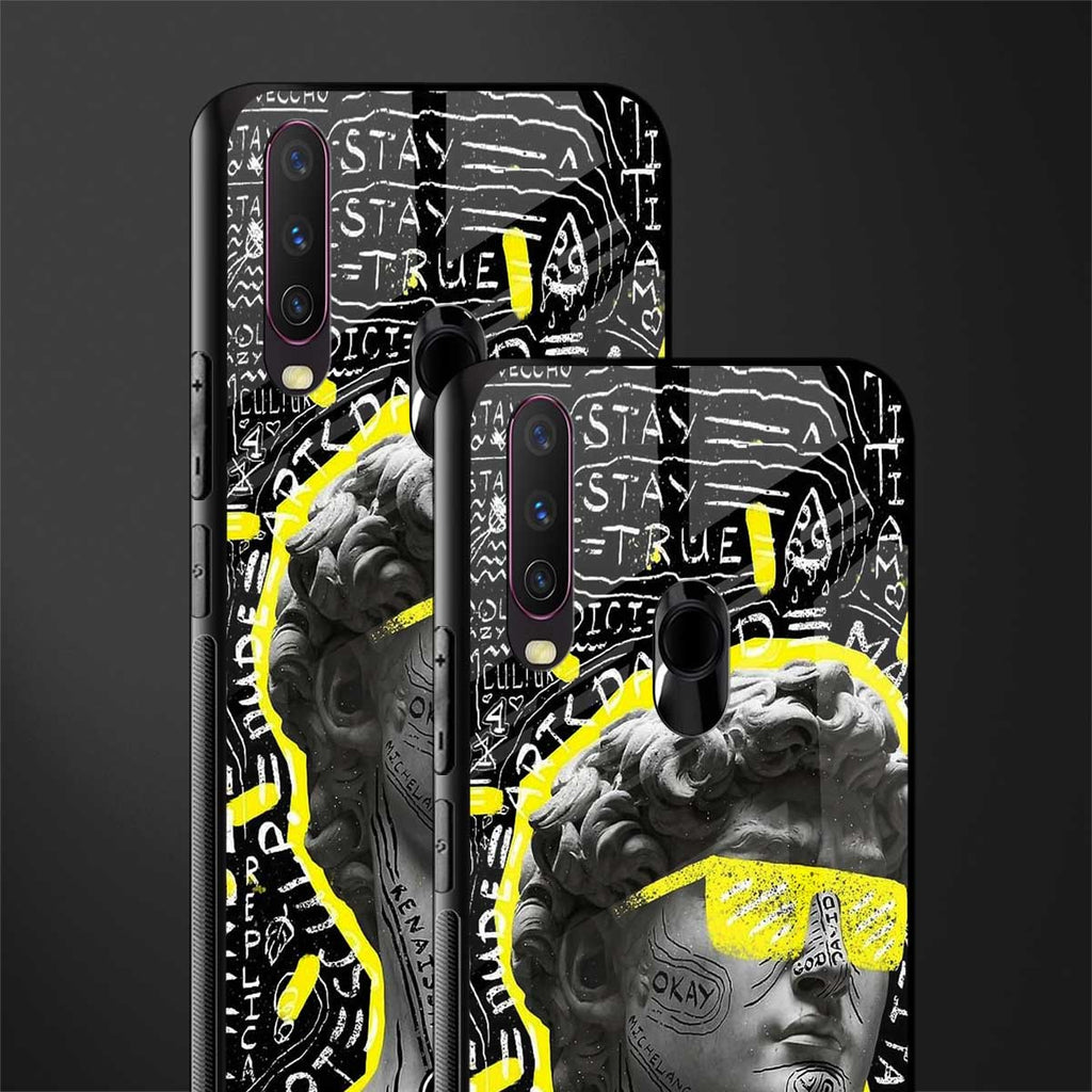 david of michelangelo glass case for vivo y12 image-2
