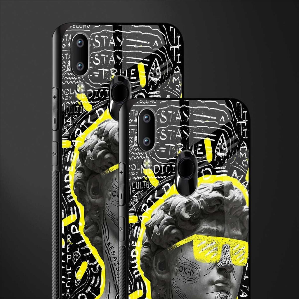 david of michelangelo glass case for vivo y95 image-2