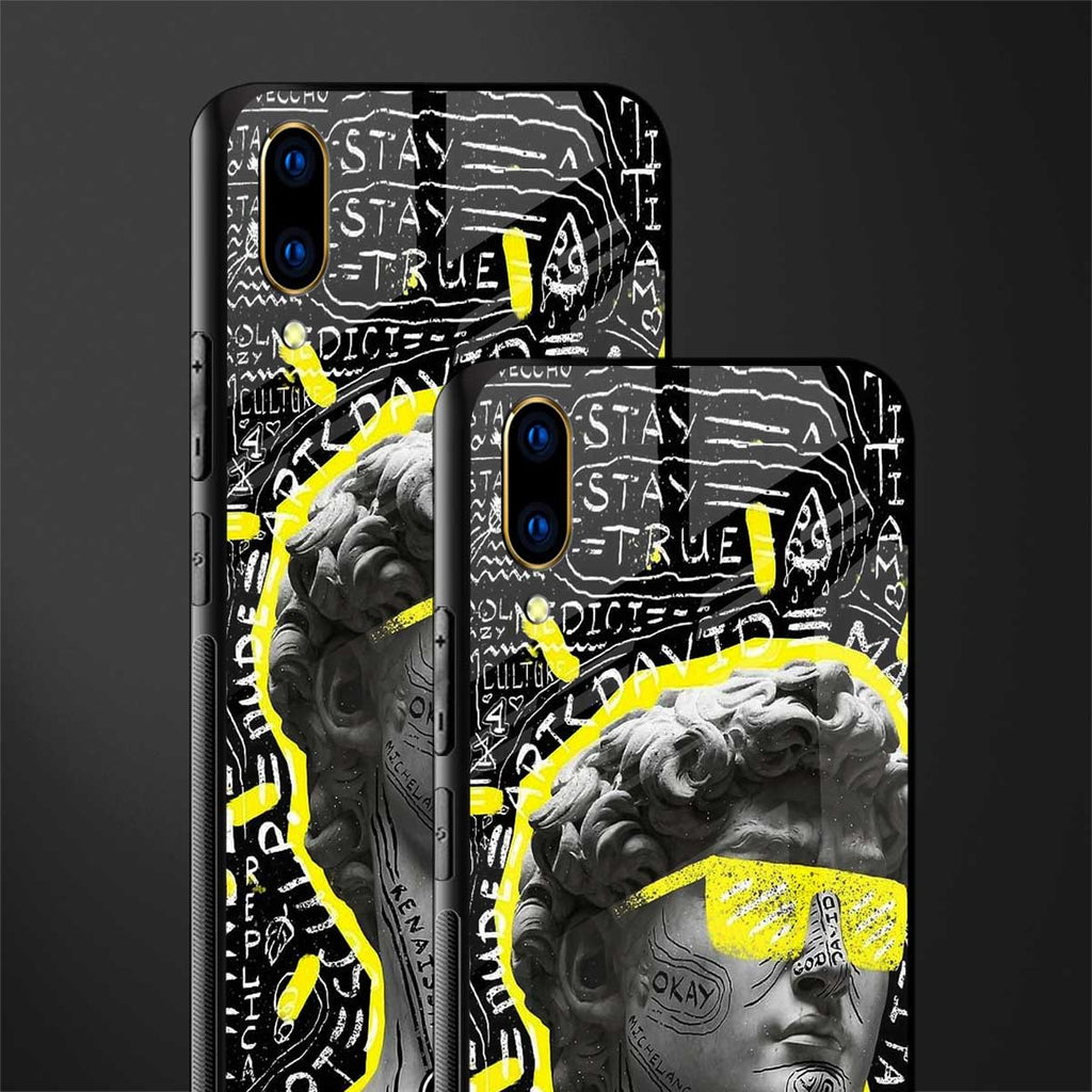 david of michelangelo glass case for vivo v11 pro image-2