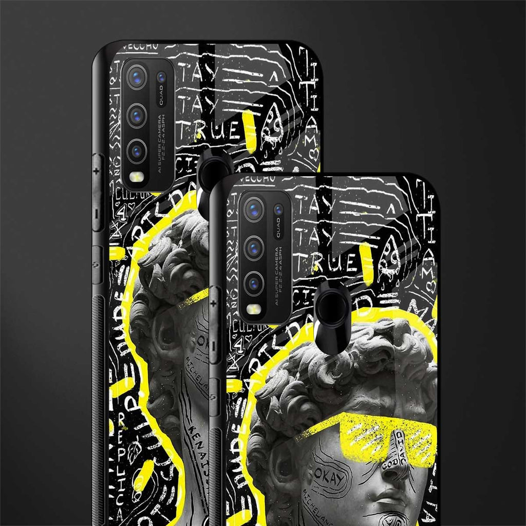 david of michelangelo glass case for vivo y50 image-2